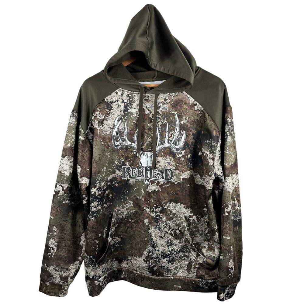 REDHEAD Sweater‎ Men's Camouflage Hooded Pullover Large Hunting Outdoor